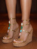 Gemstone Decor wedge