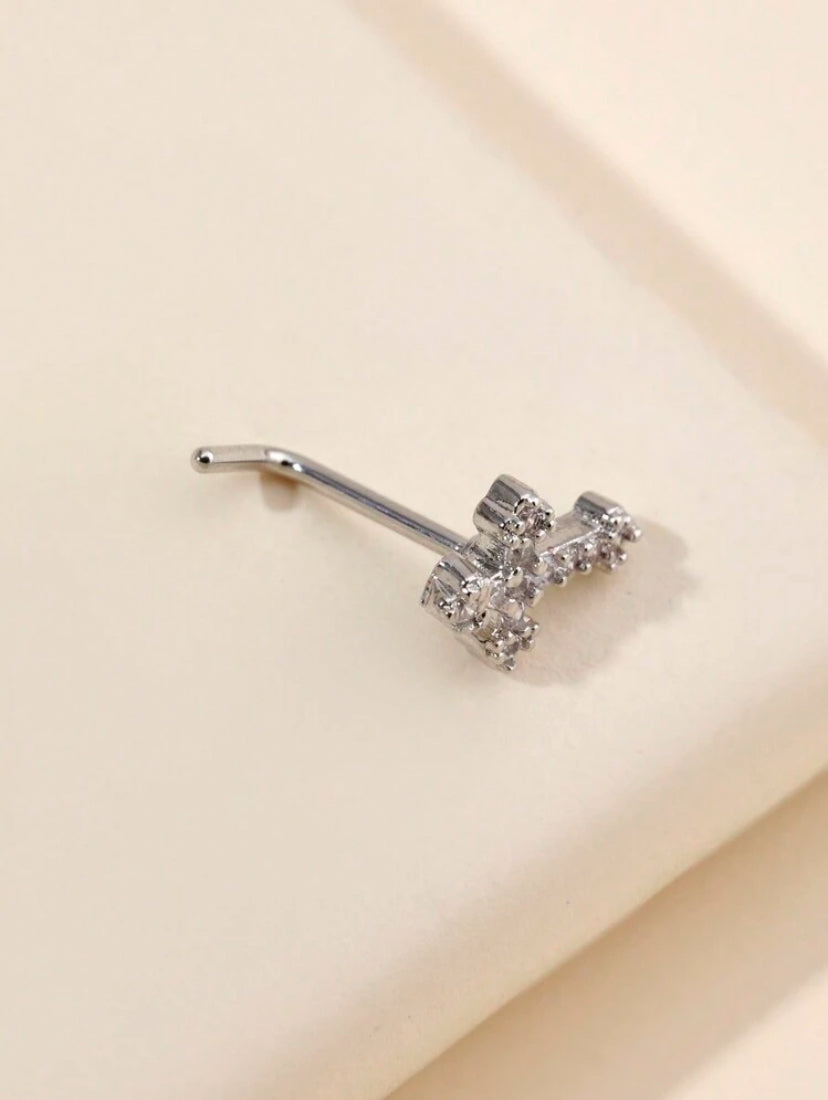 Sparkling Cross Stud