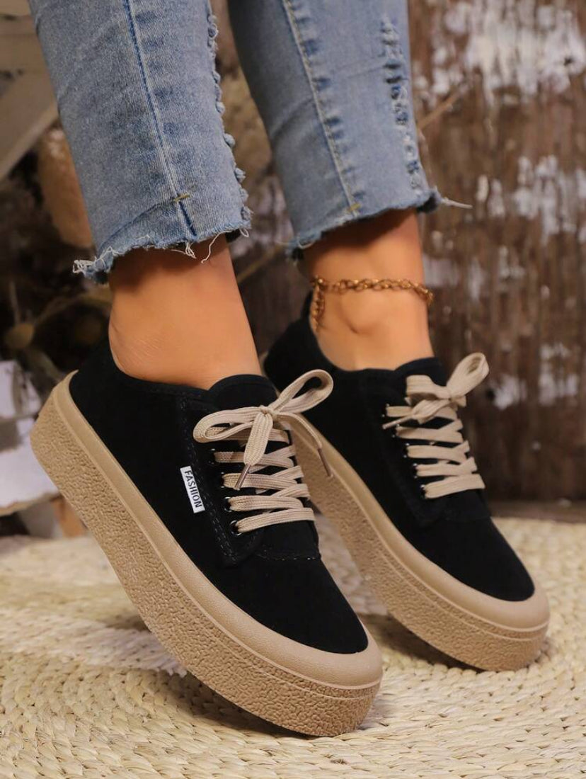 Platform Sole Sneakers