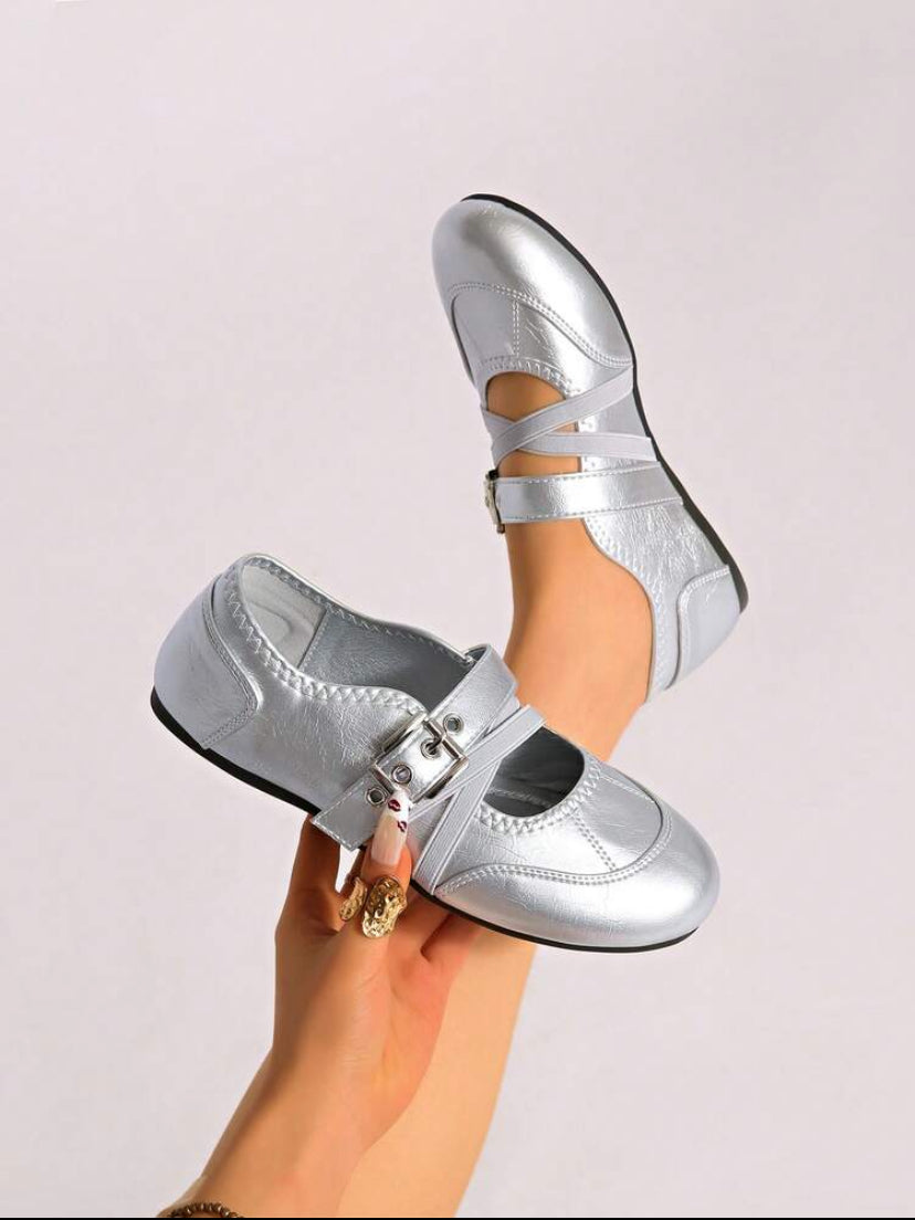 Buckle Slip On Shoe