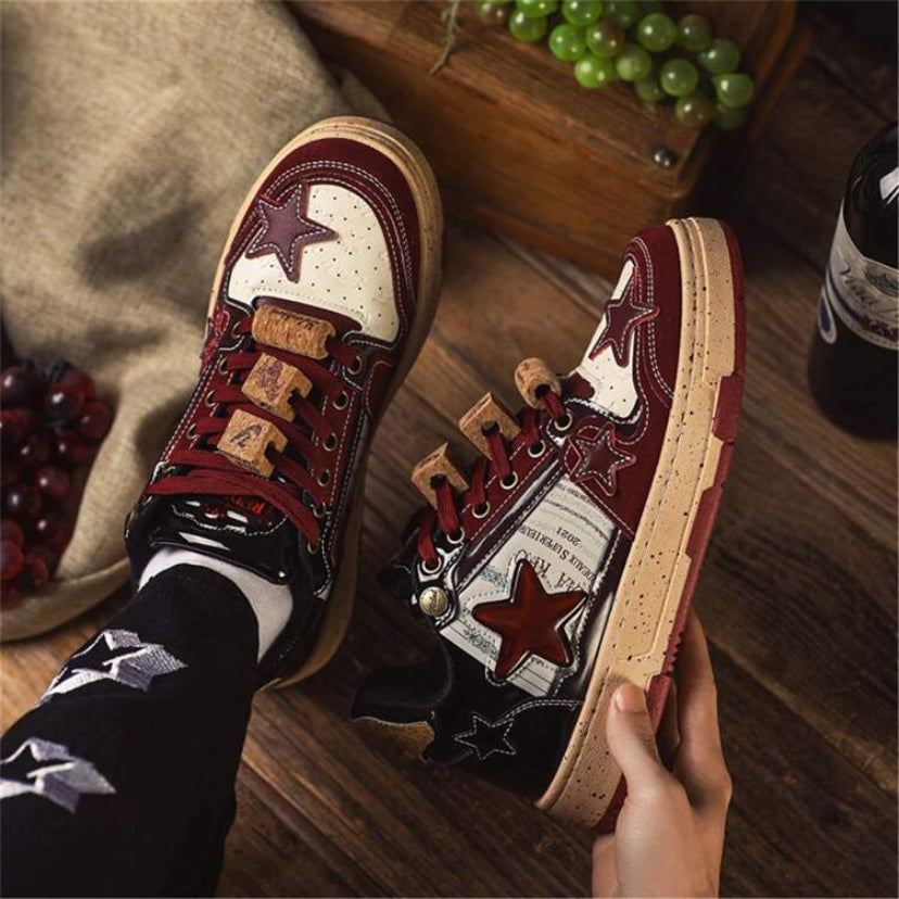 Red Star Sneakers