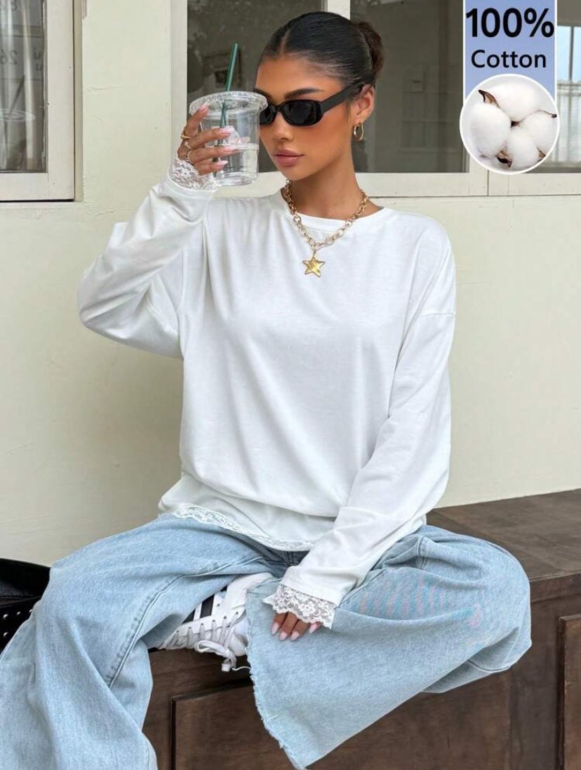Open Back Loose Tees