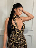 Leopard Print Dress