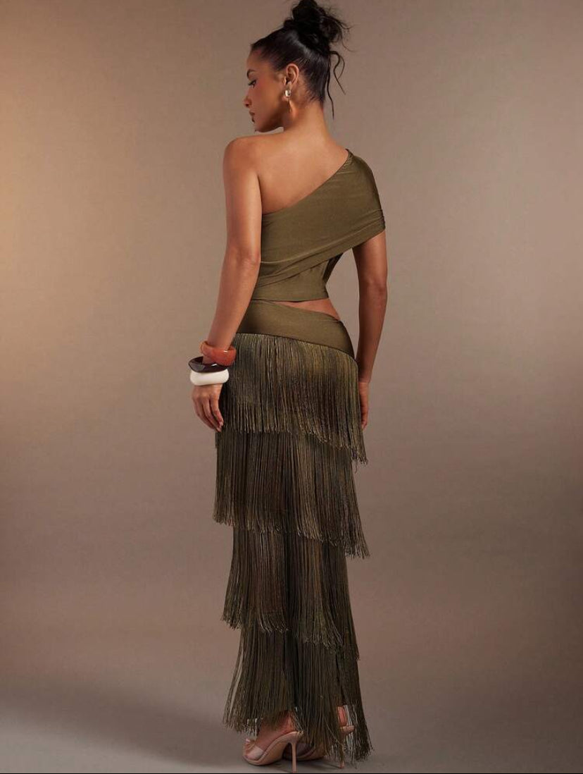 Layered Maxi Dress