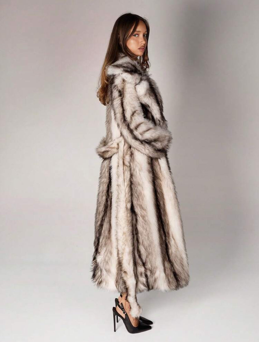 Winter Faux Fur Coat