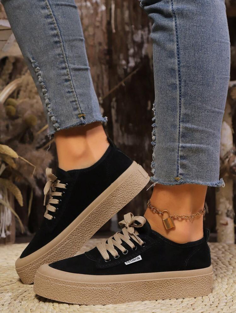 Platform Sole Sneakers