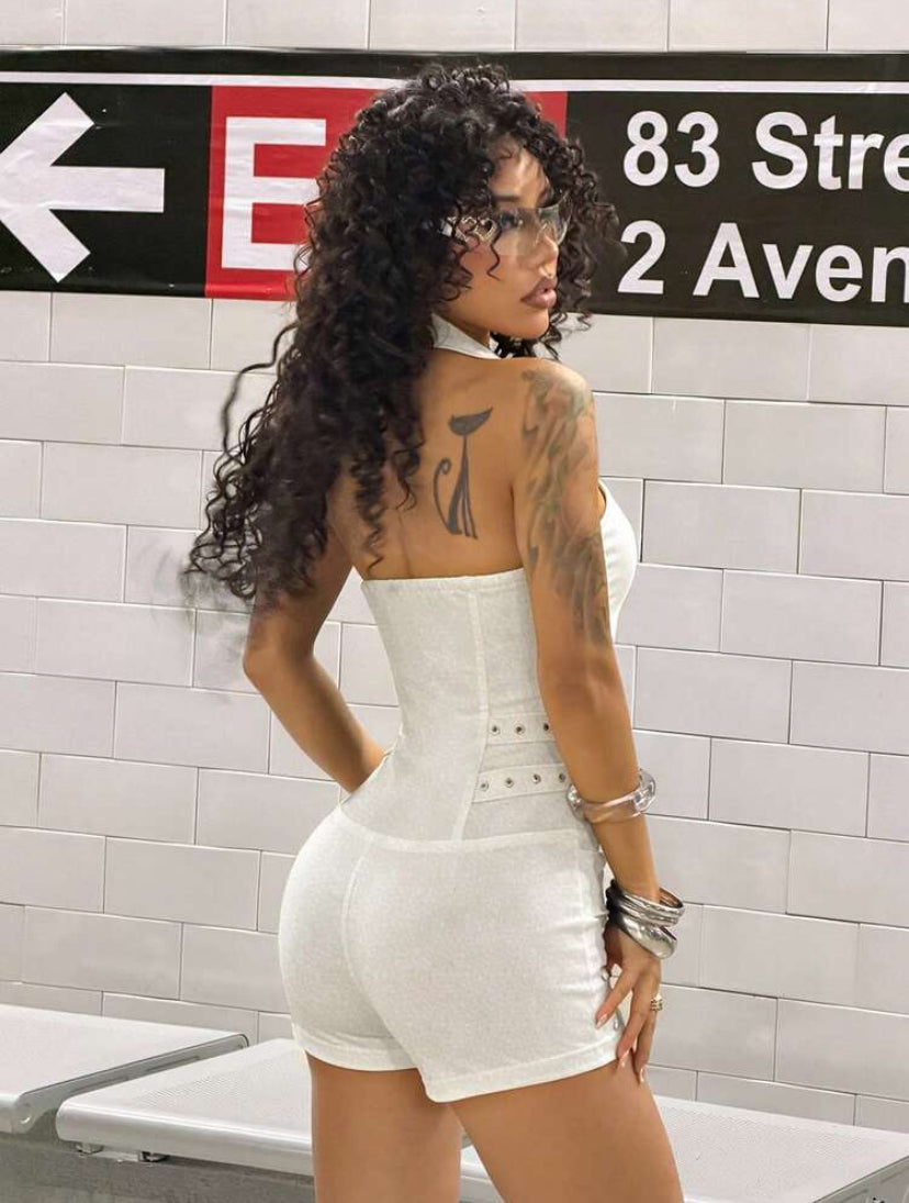 Zipper Jumpsuit