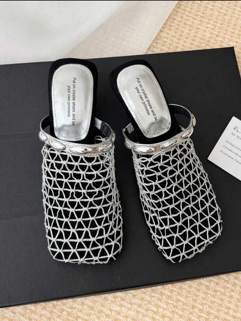 Woven sandals