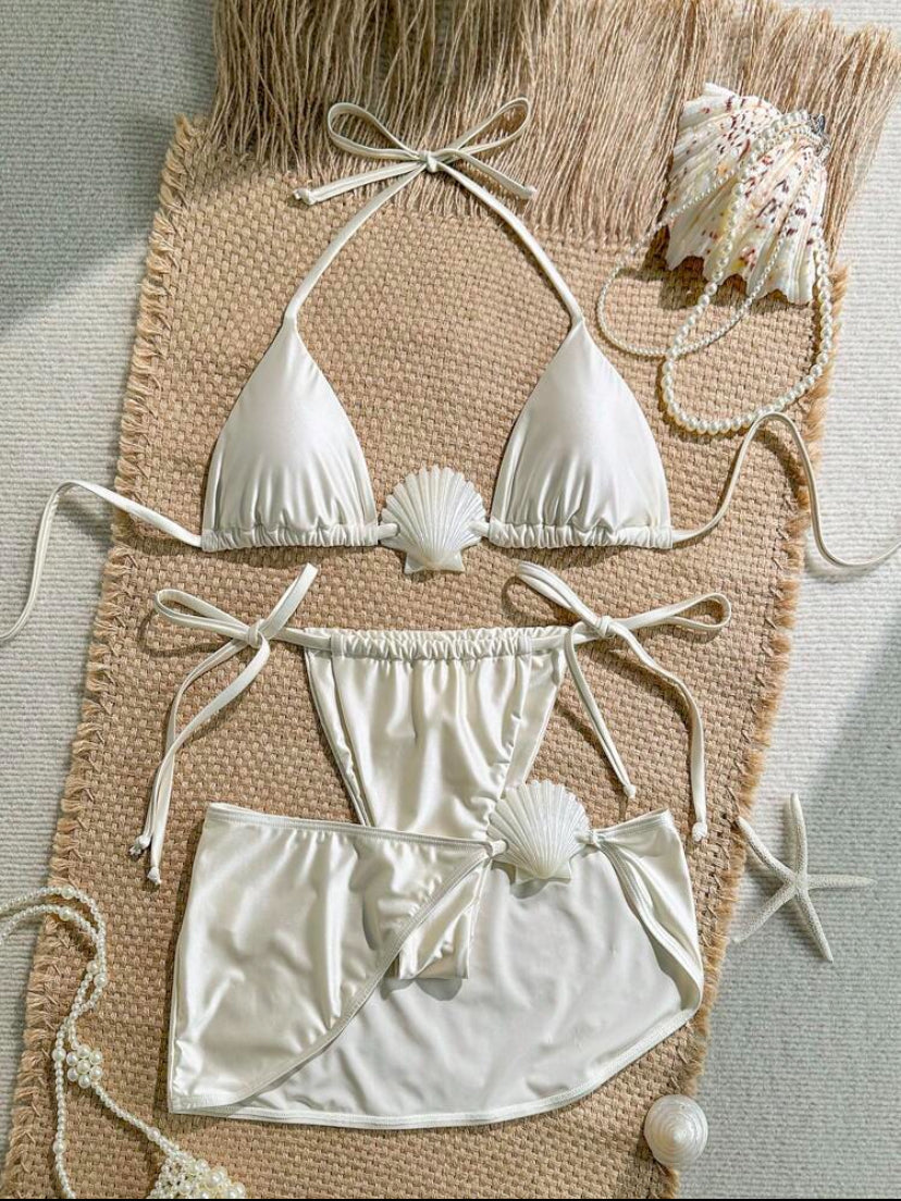 Seashell Decor Bikini
