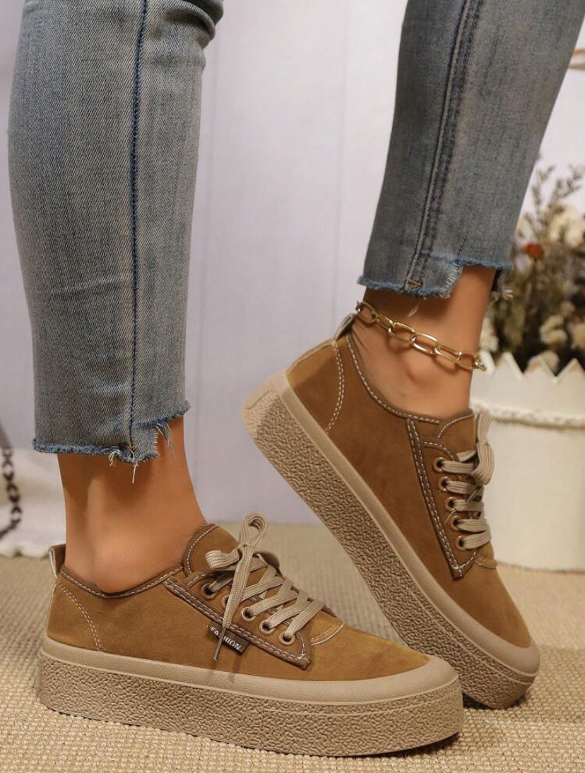 Platform Sole Sneakers