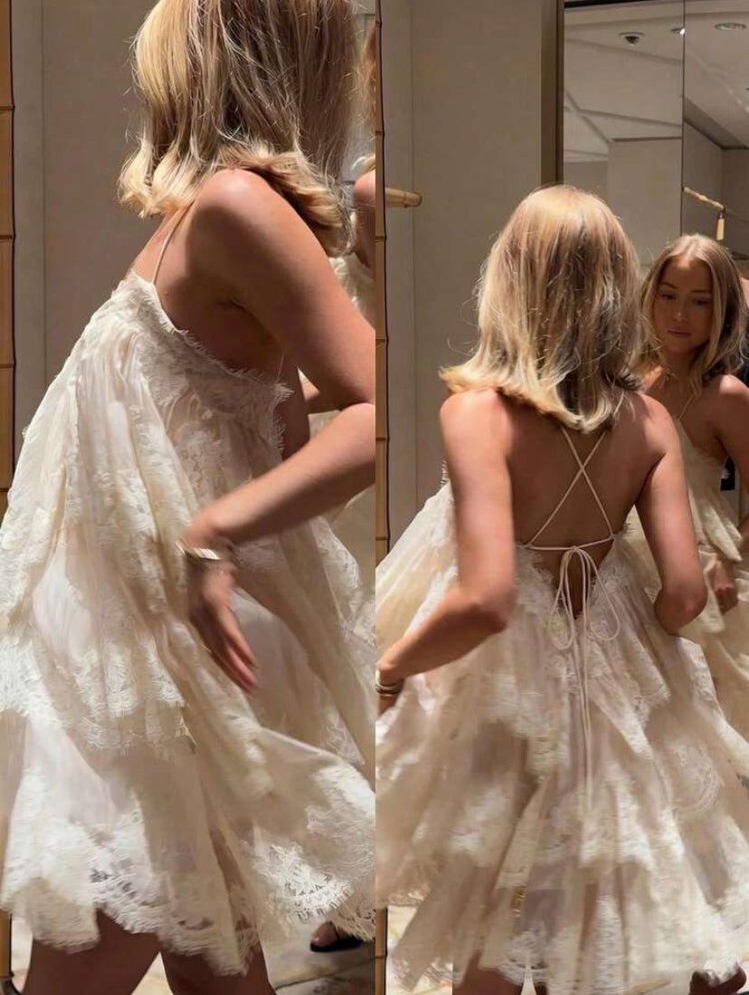 Chiffon Mini Dress
