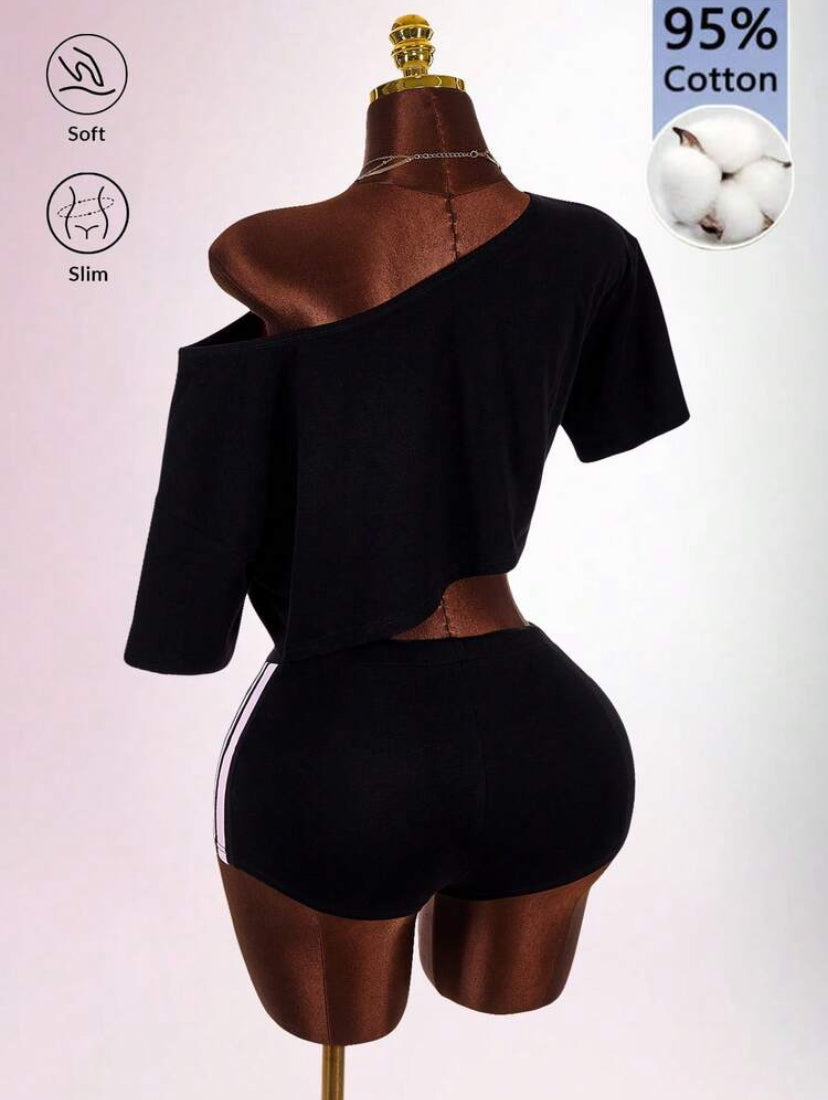 Amplova Letter Print 2pcs