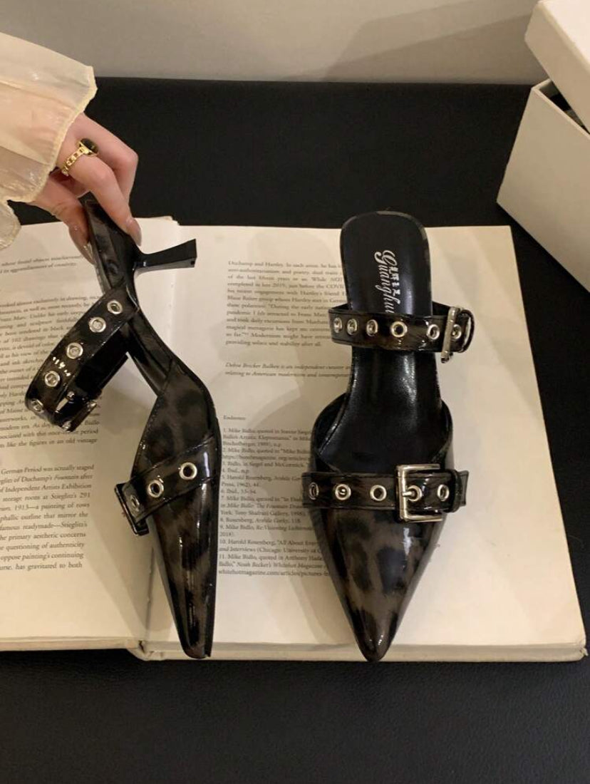 Leopard Print Heels