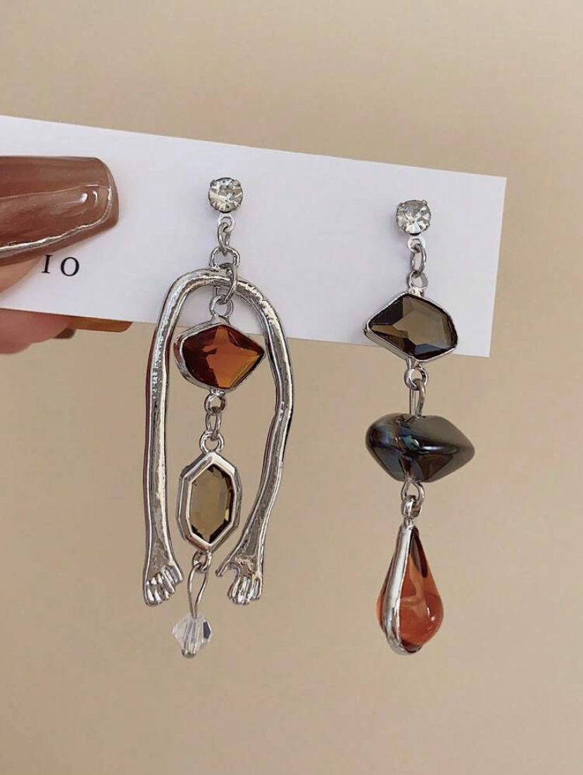 Abstract Vintage Earrings