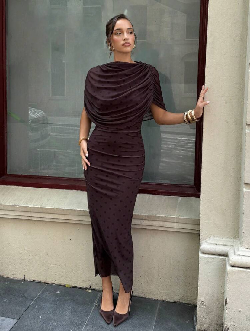 Ruched summer dress