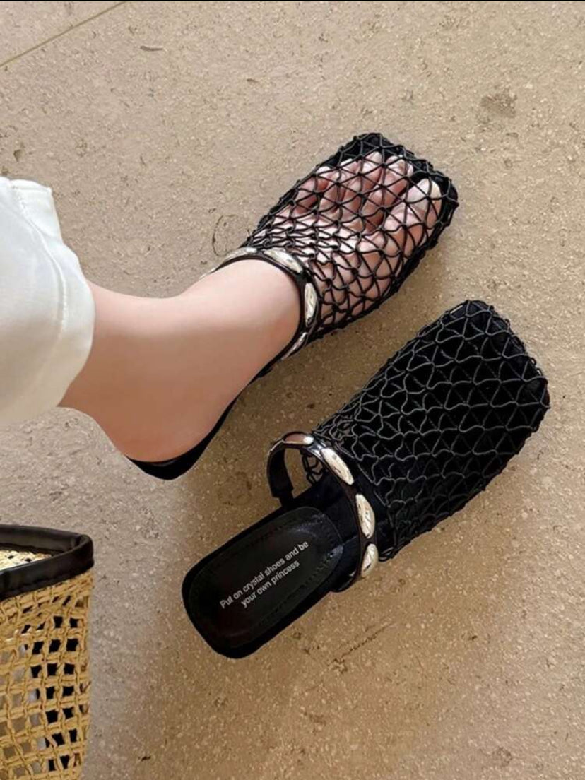 Woven sandals
