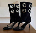 Ruched Knee-High Boots