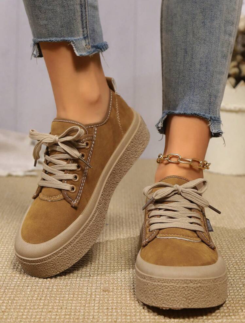 Platform Sole Sneakers