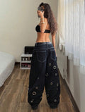 Low Waist Maxi Jeans
