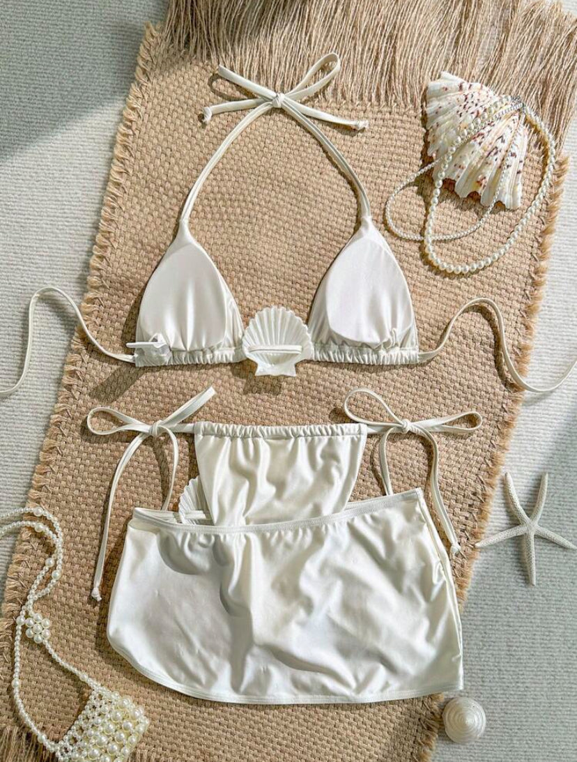 Seashell Decor Bikini