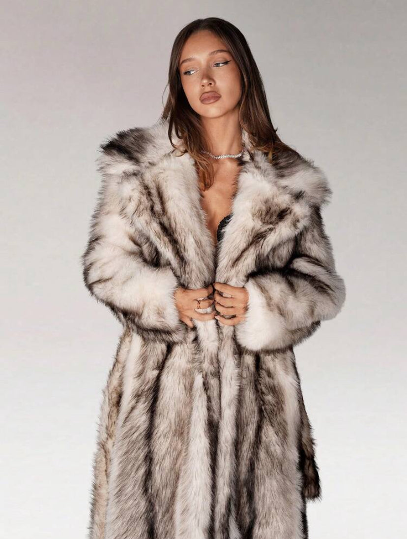 Winter Faux Fur Coat