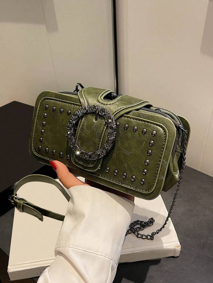 Vintage Rivet Bag