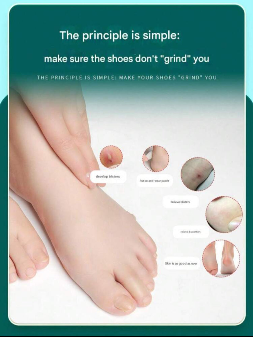 Friction Proof Foot Pads