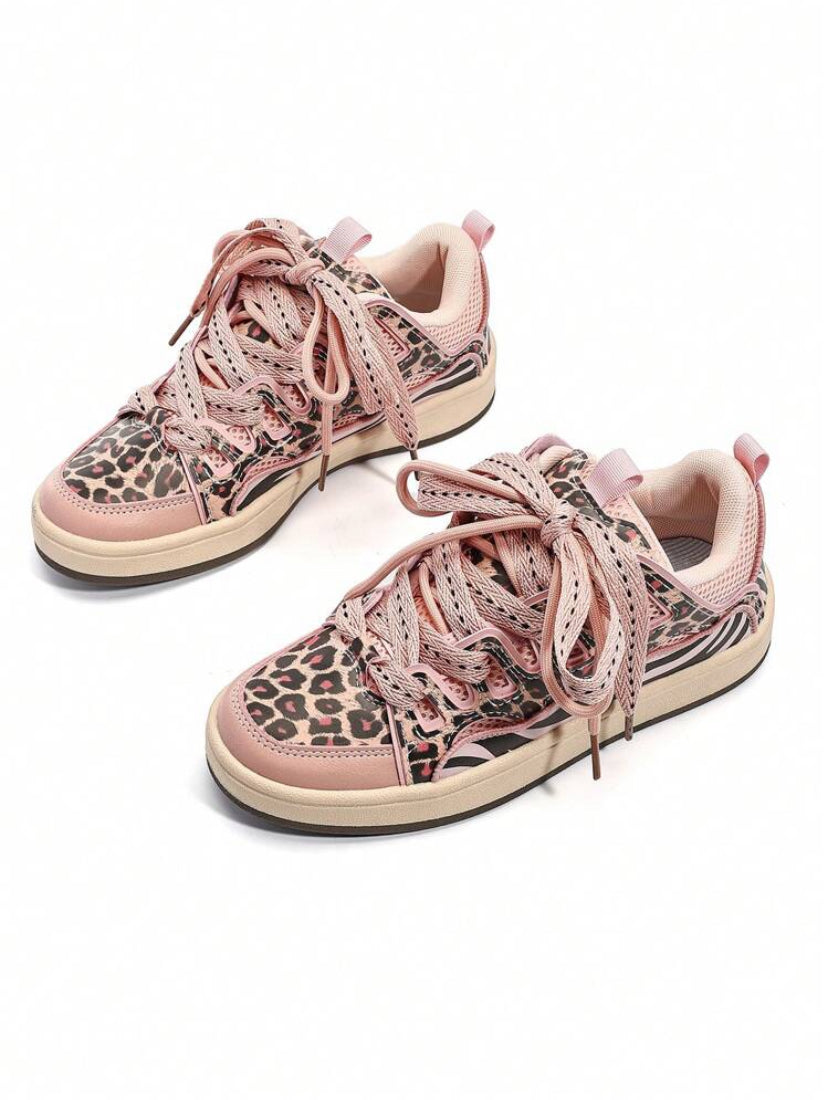 Leopard Print  Sneakers