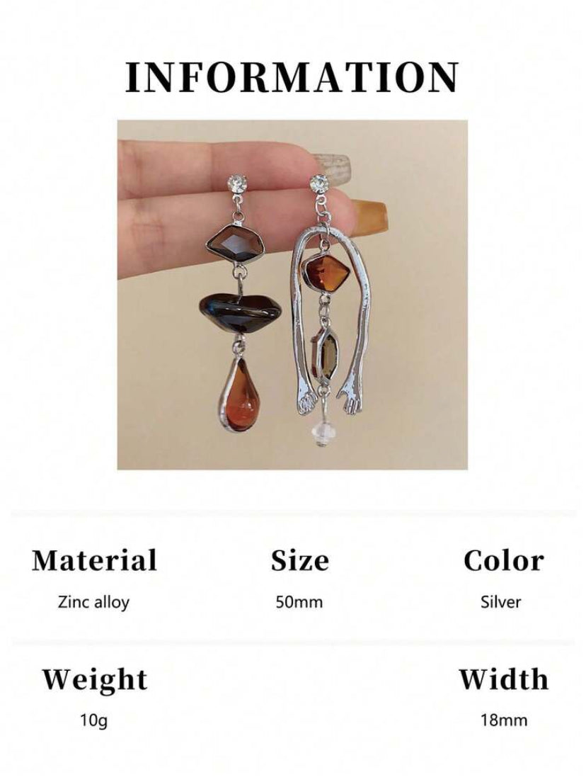 Abstract Vintage Earrings