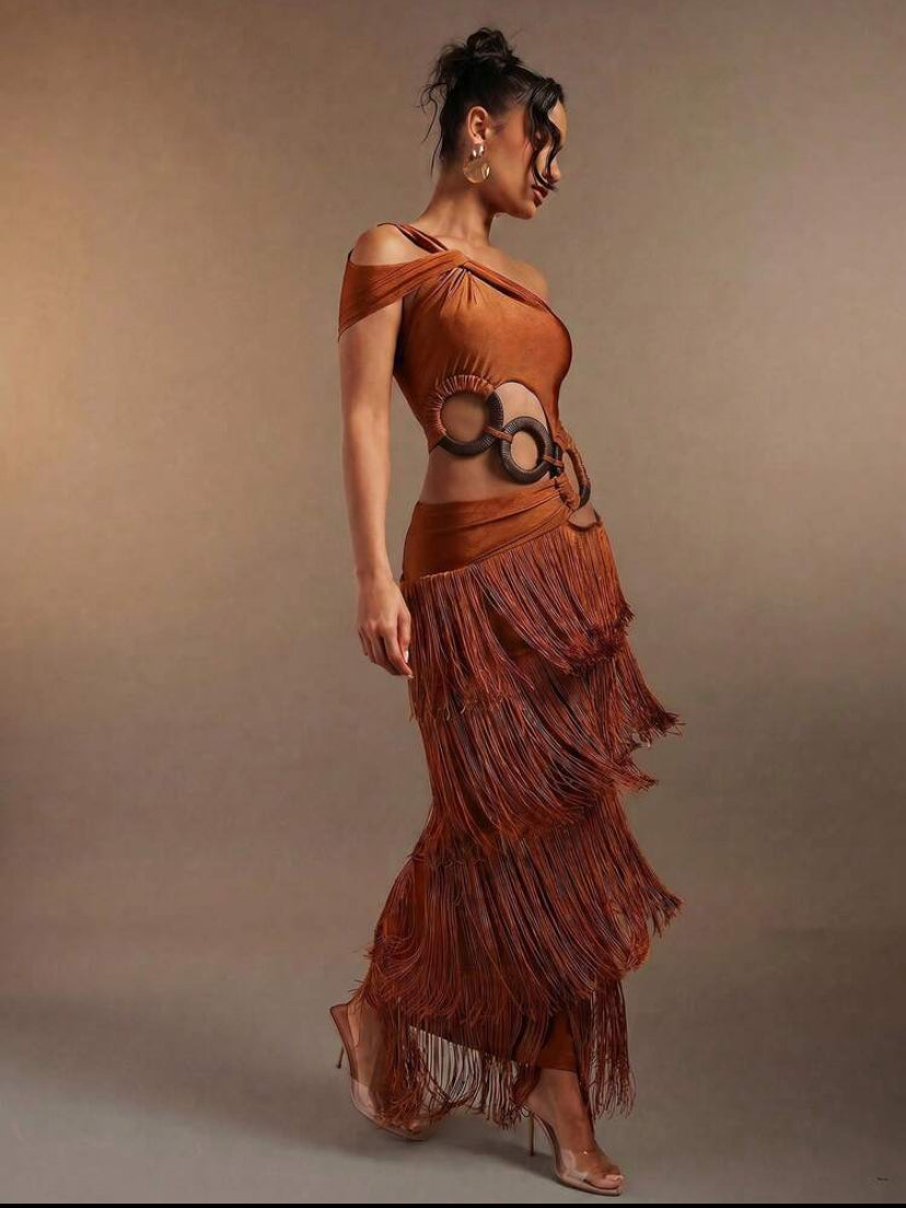 Layered Maxi Dress