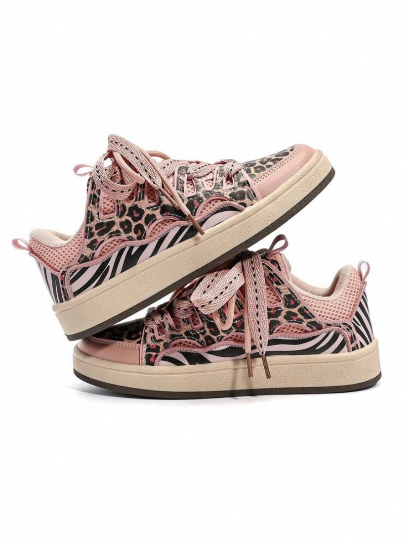 Leopard Print  Sneakers