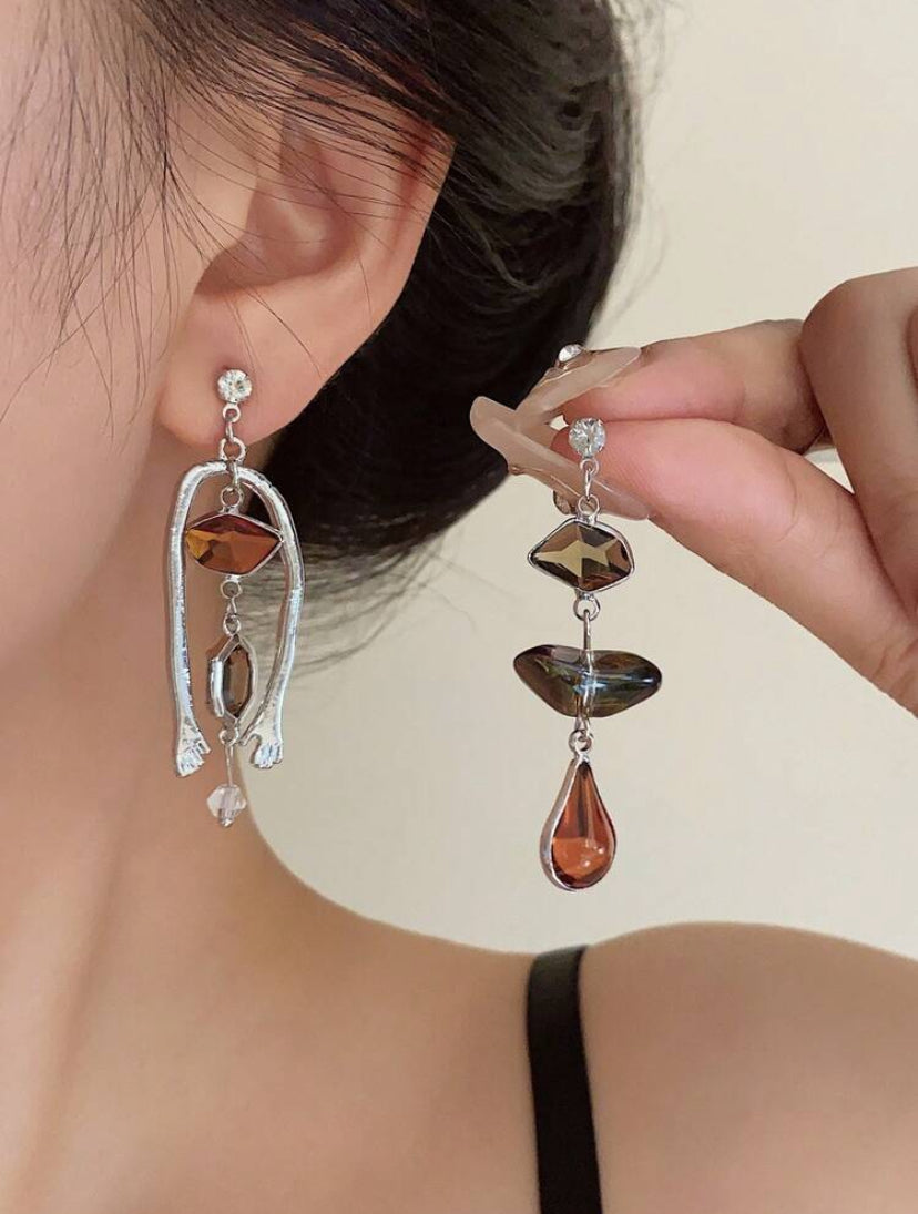 Abstract Vintage Earrings