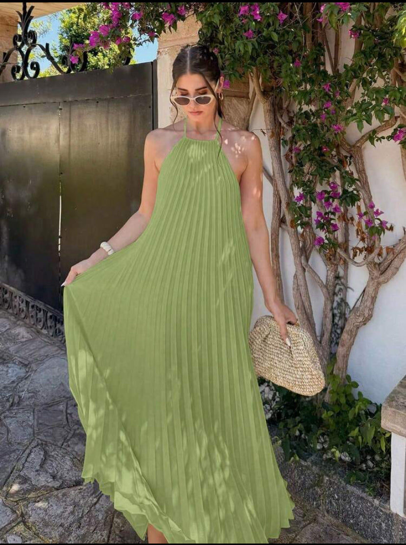 Pleated dress