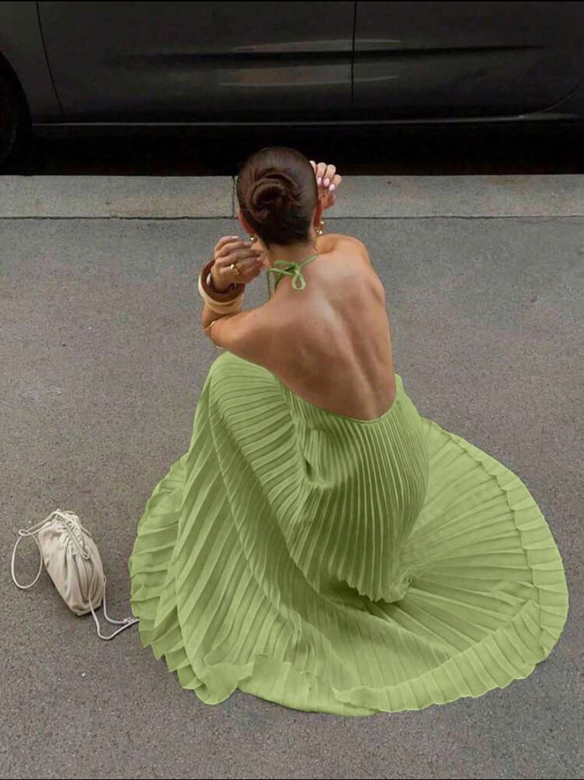 Pleated dress