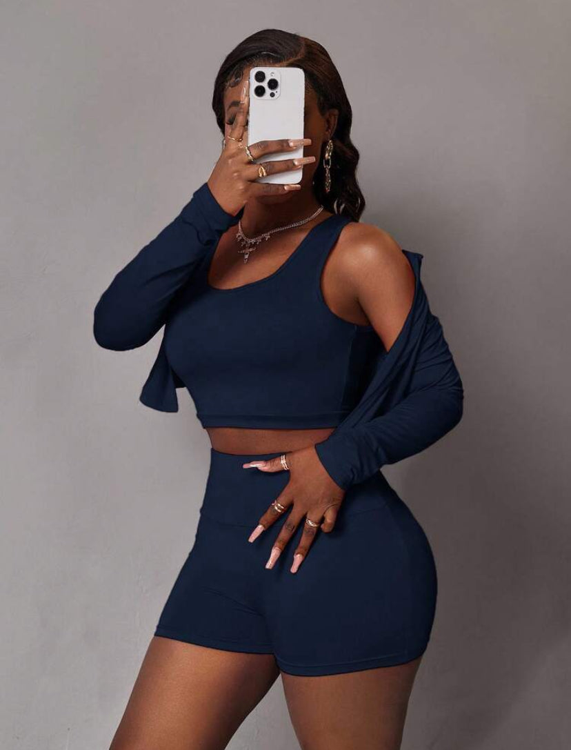 3pcs Elastic Gym Wear