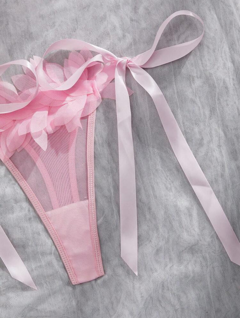 3D Floral Lace Lingerie