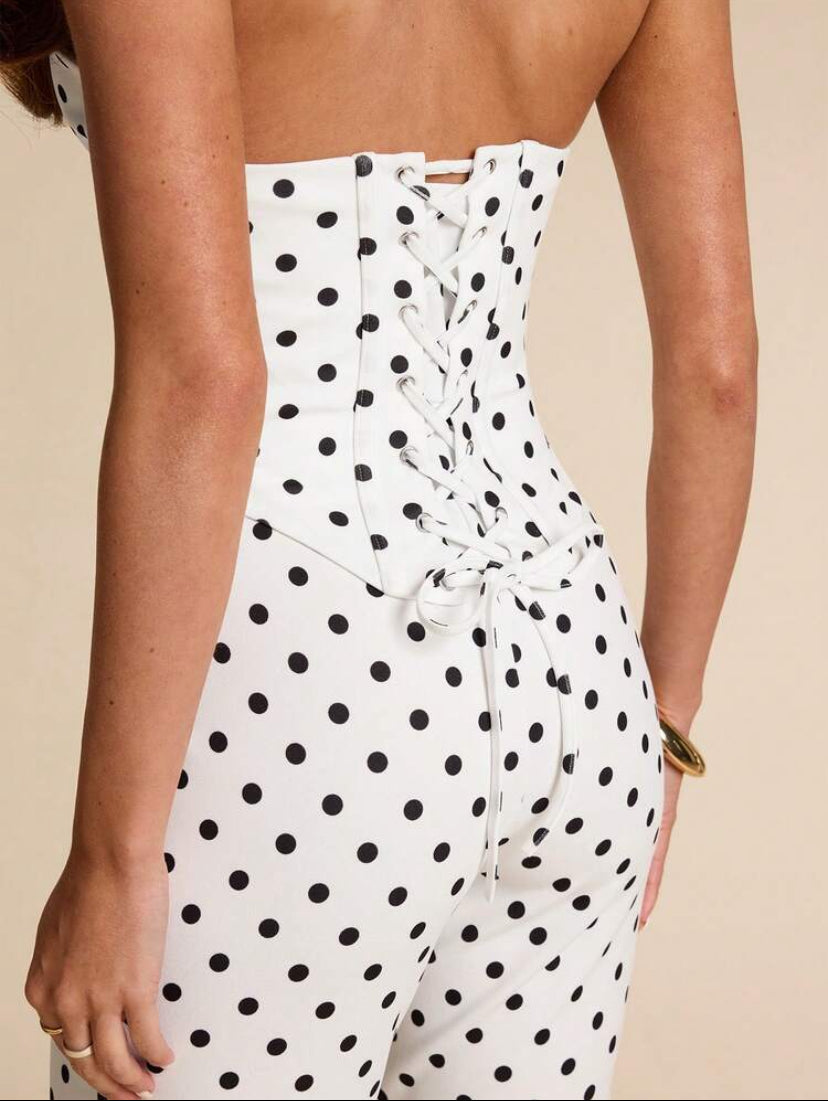 Waist Cinching Jumpsuit