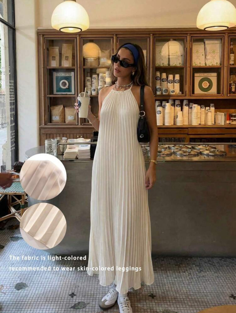 Pleated dress