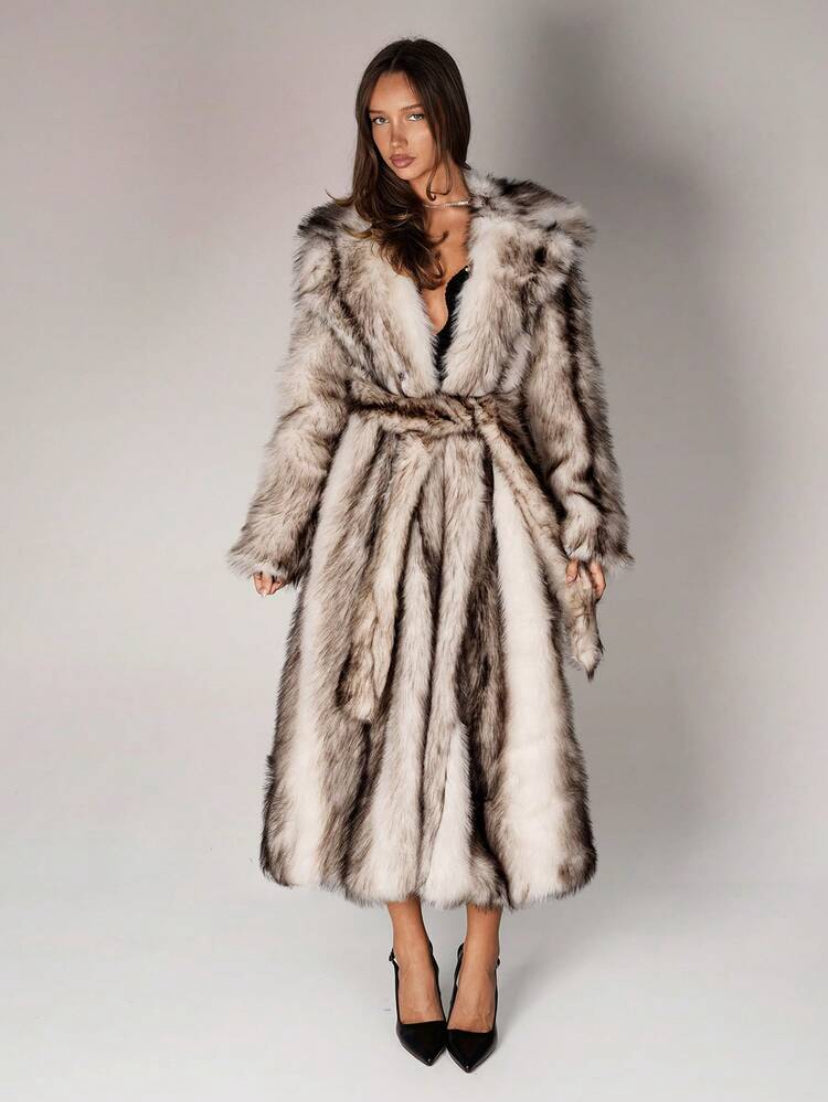Winter Faux Fur Coat