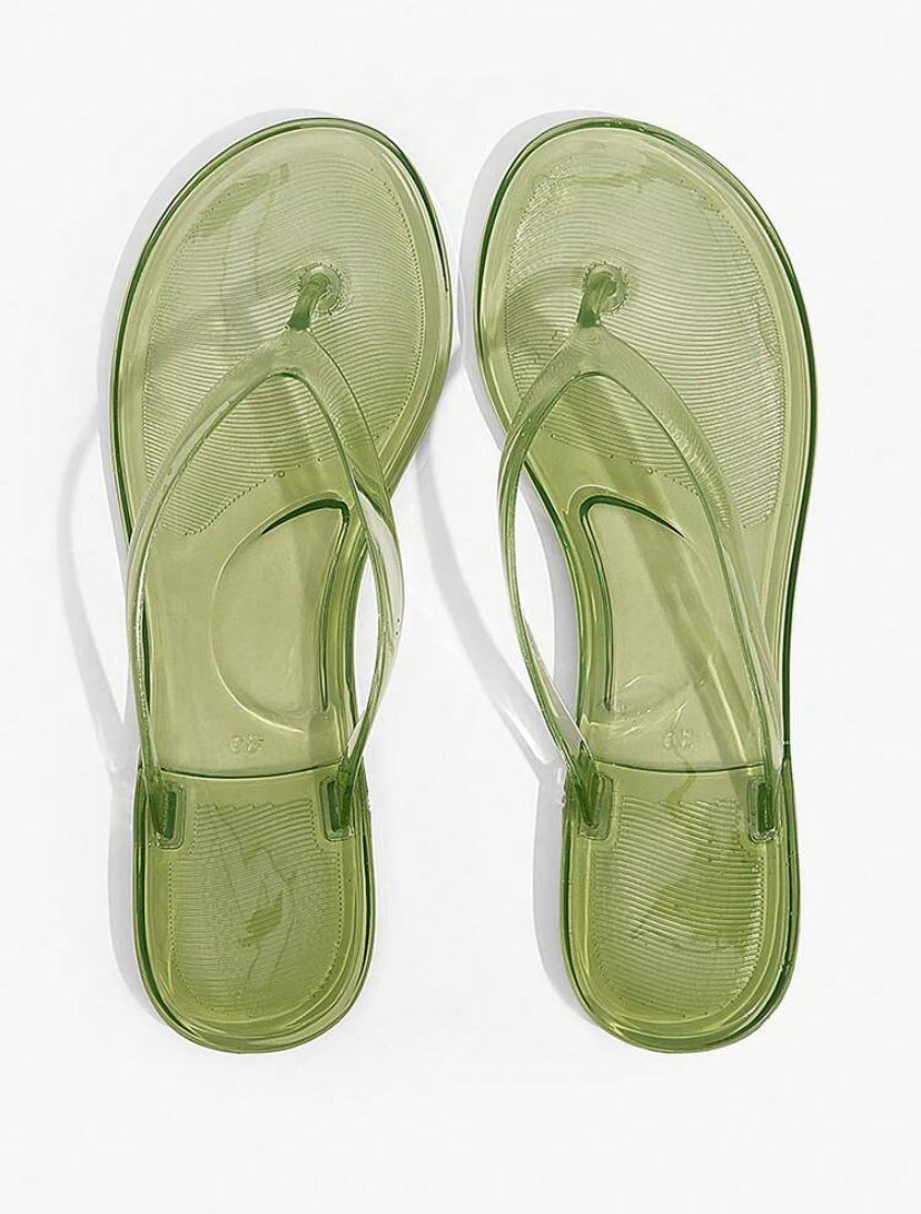 Round Toe Flip Flop