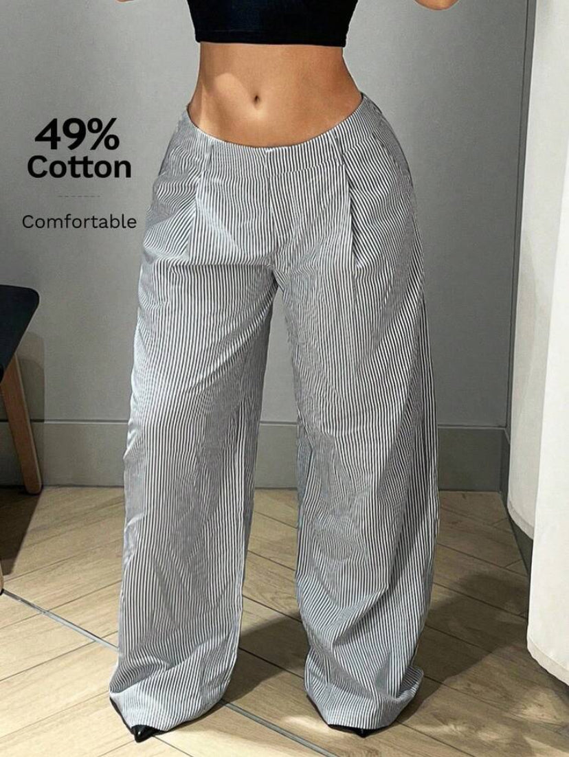 Vertical Stripe Pants