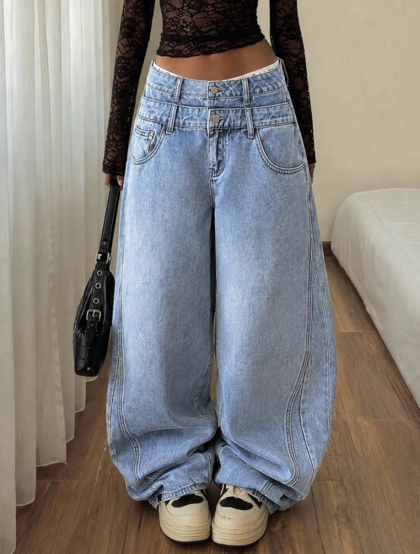 Double Waistband Pant