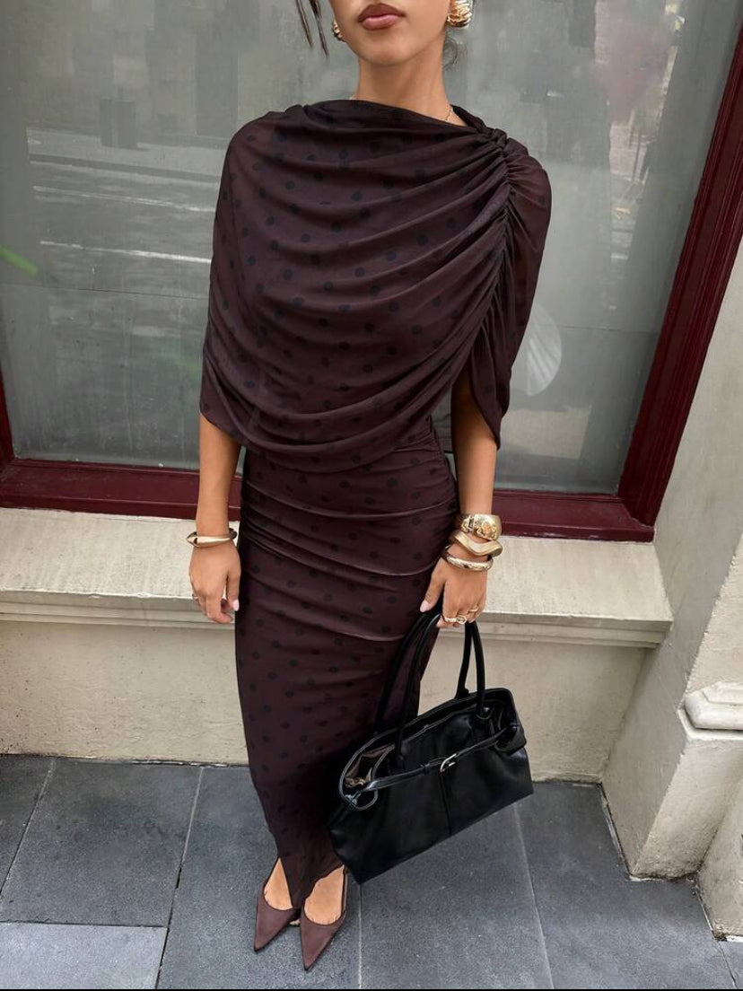 Ruched summer dress