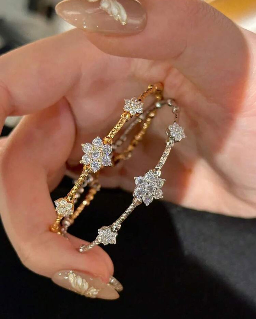 Retro Bangle Bracelet