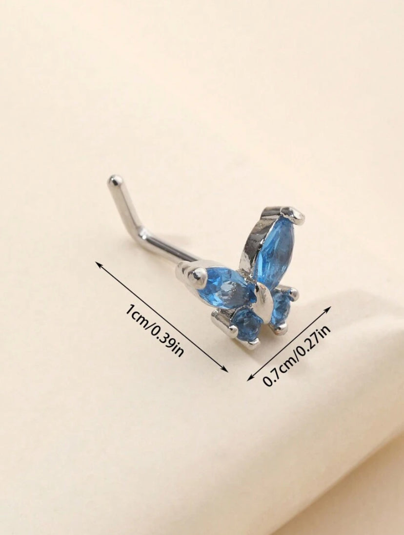 Butterfly Nose Stud