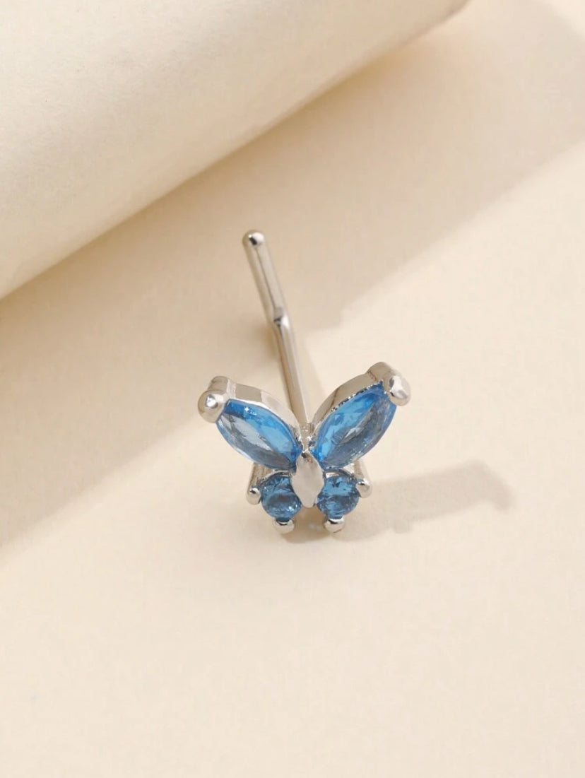 Butterfly Nose Stud