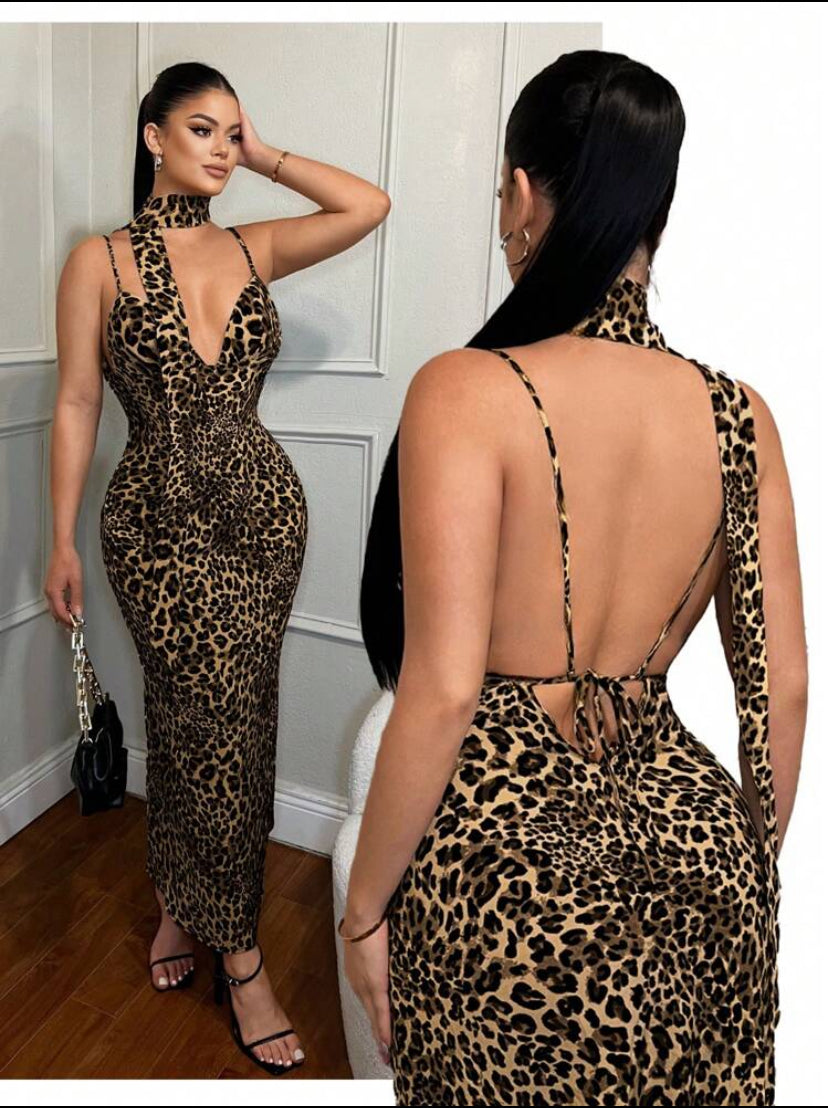 Leopard Print Dress