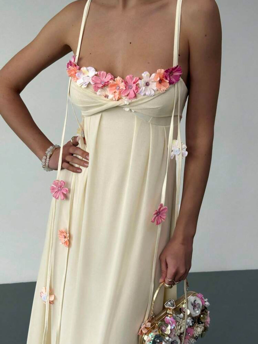 3D Floral Dress