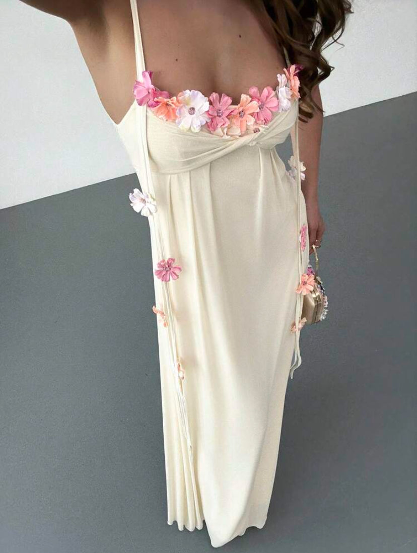 3D Floral Dress