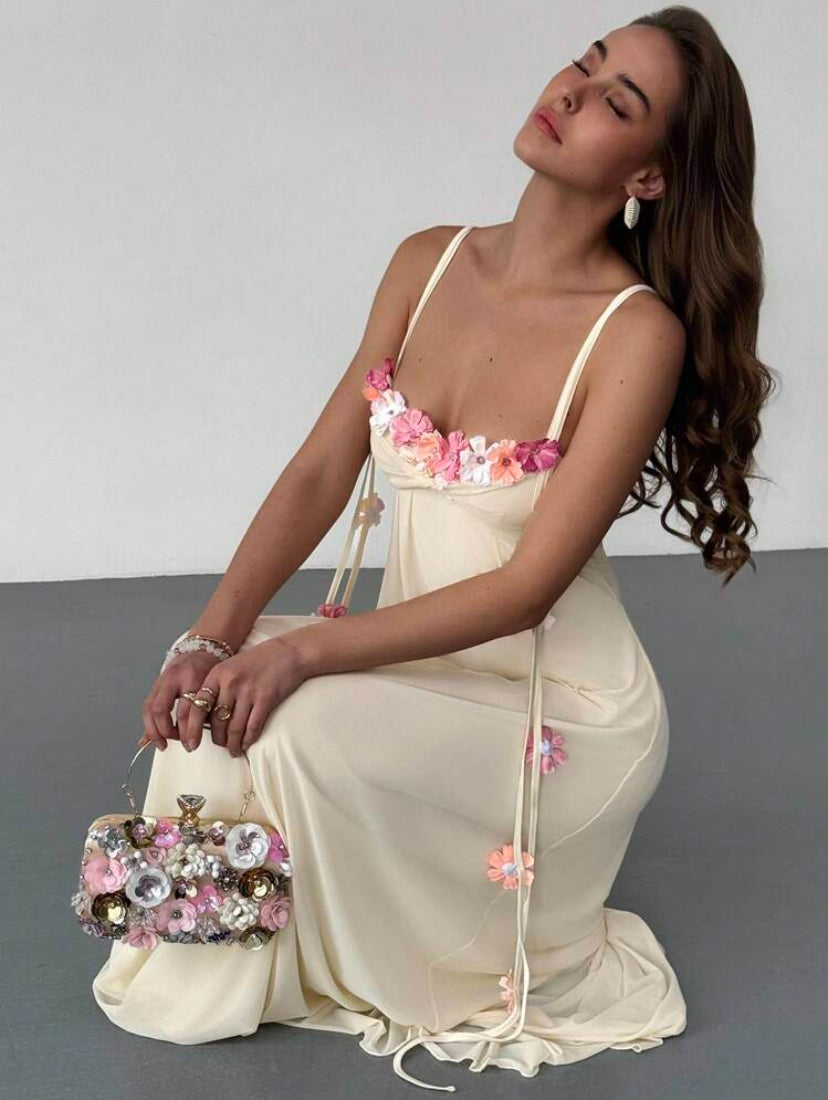 3D Floral Dress